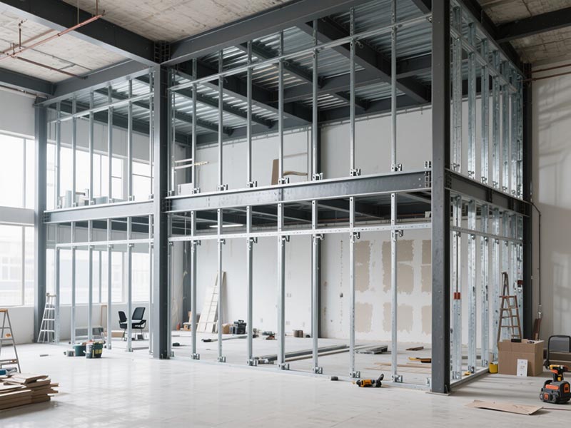 辦公室裝修二層搭建施工材料怎么選？裝修公司透露這 3 個(gè)關(guān)鍵點(diǎn)